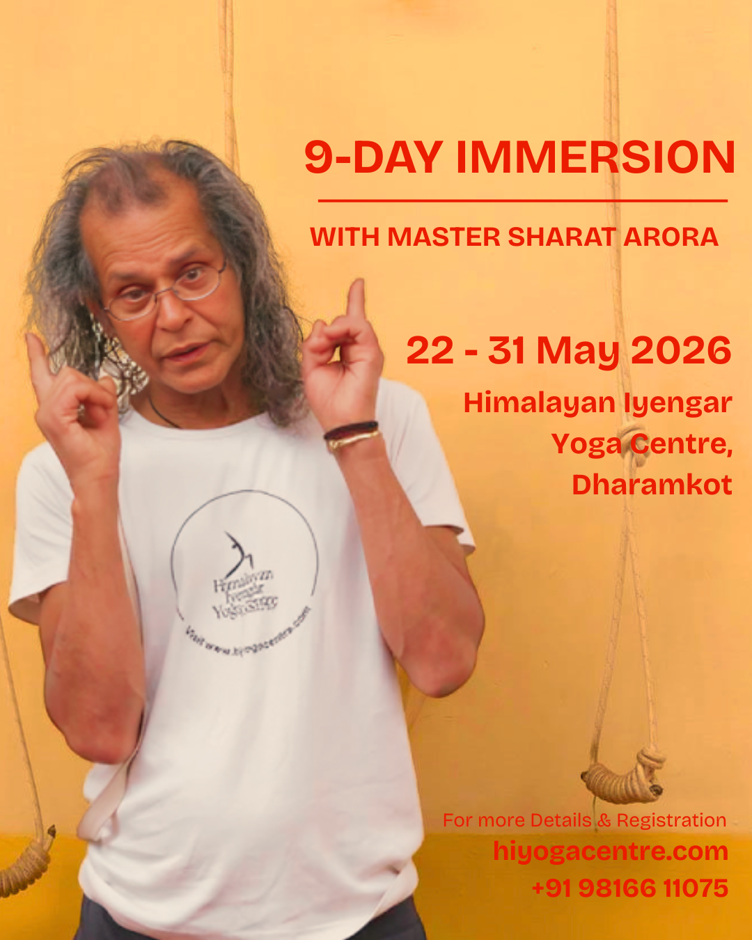 Drop-In Classes – Tue/Wed/Thu/Sat/Sun 12:30–2:00 PM – 500 INR per class