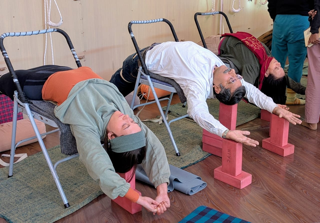 5-Day Yoga Course photo — Himalayan Iyengar Yoga Centre